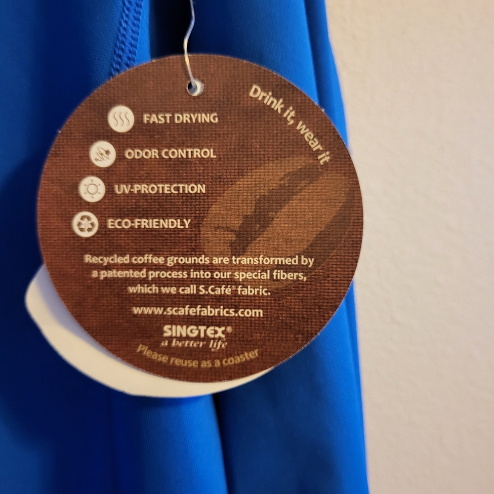 Blue Zip-Up Jacket - Picture 6 of 6